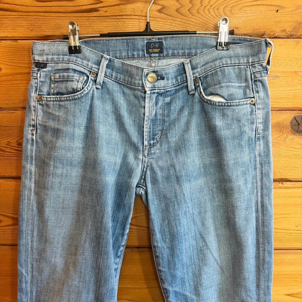 Citizens of Humanity Light Wash Low Rise Straight Leg “Ava” Jeans 30 - Picture 2 of 6